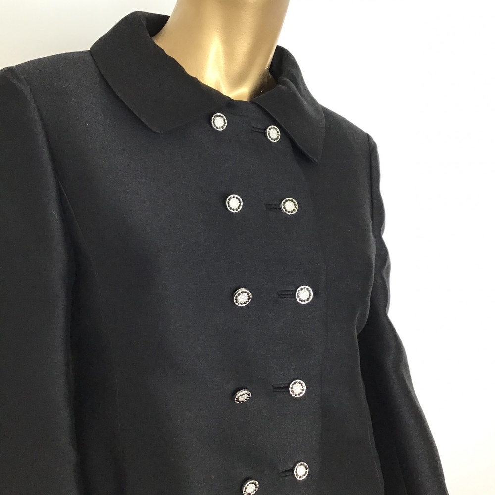 VTG DAMSELLE NEW YORK CROPPED EVENING JACKET - Picture 6 of 7